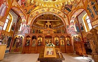 Иконостас храма у Чајетини